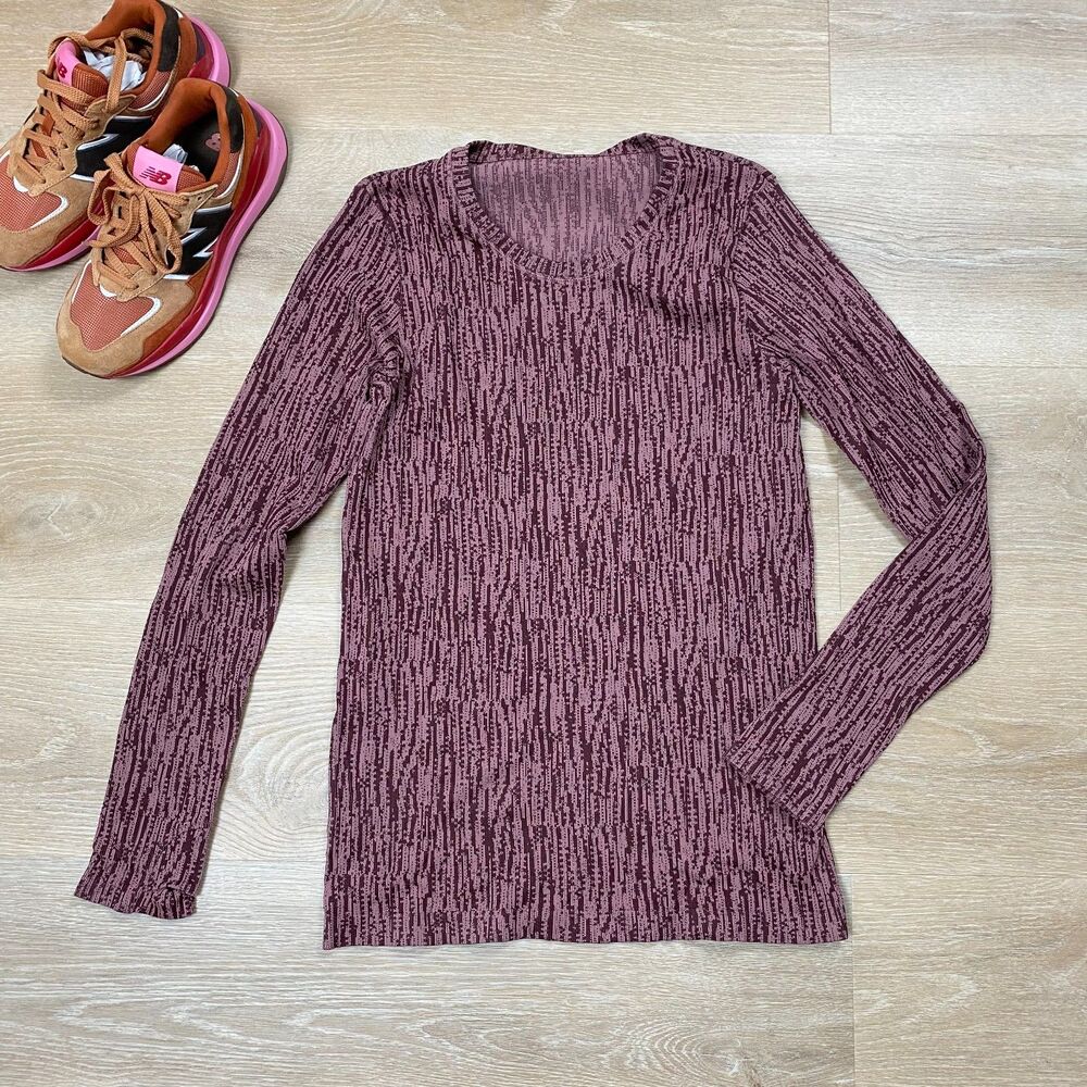 Athleta Flurry Elemental Long Sleeve Top Women's Medium
